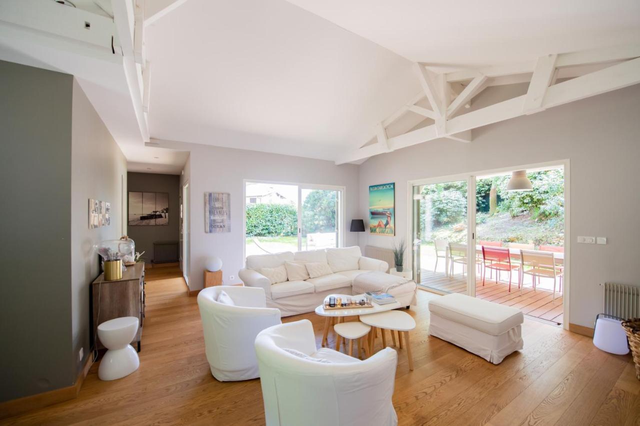 Villa Spacieuse A Arcachon, Proche Plages, Jardin Kültér fotó