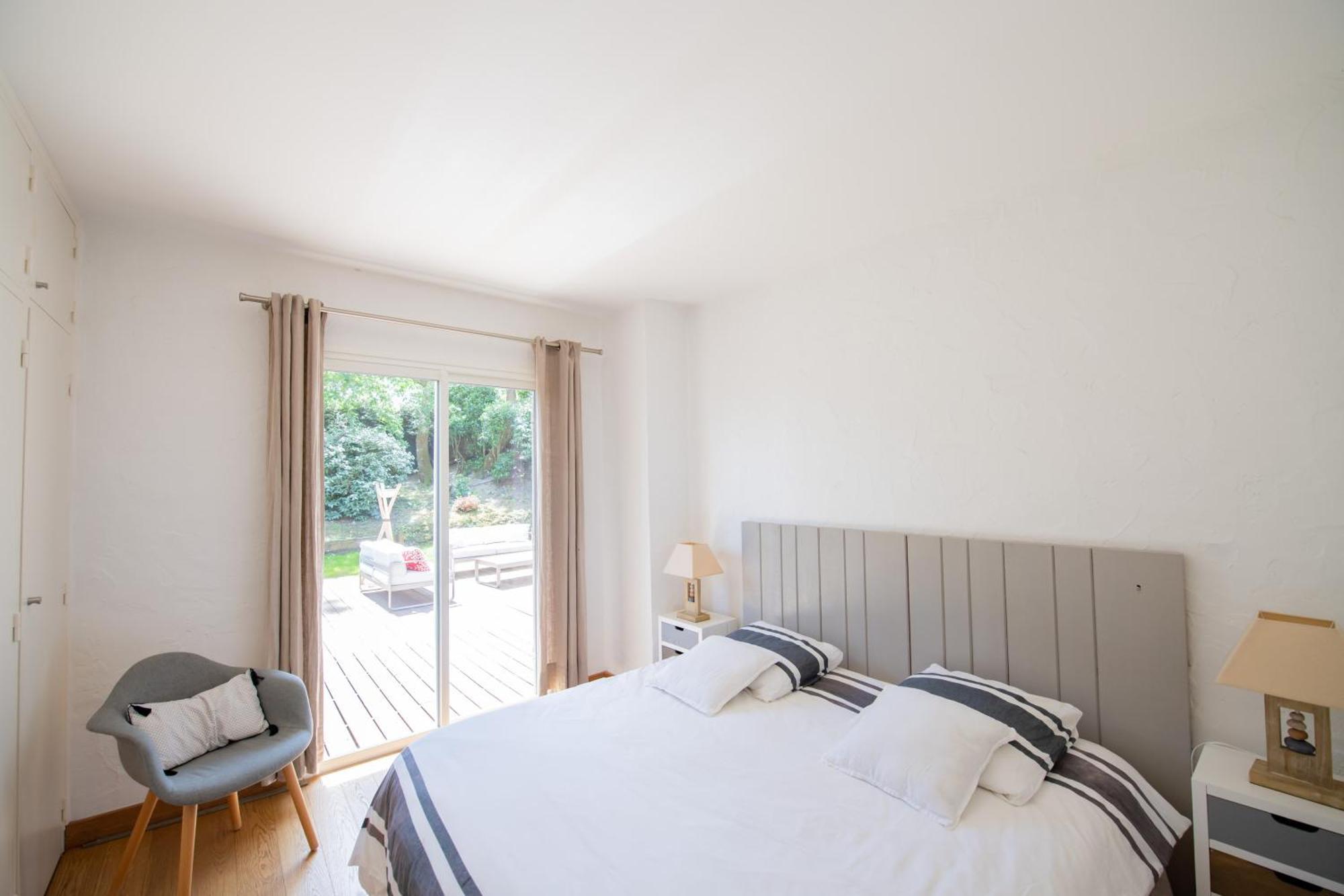 Villa Spacieuse A Arcachon, Proche Plages, Jardin Kültér fotó